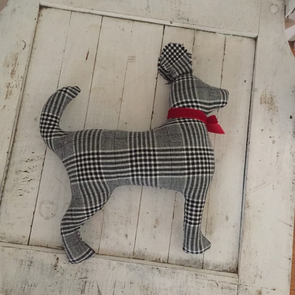 Dog ornament- Black plaid NWT - Picture 2 of 2
